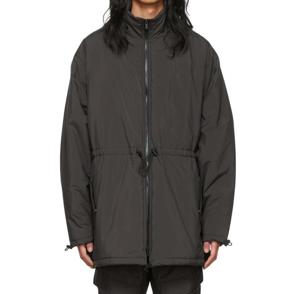 Essentials Black Polyester Jacket
